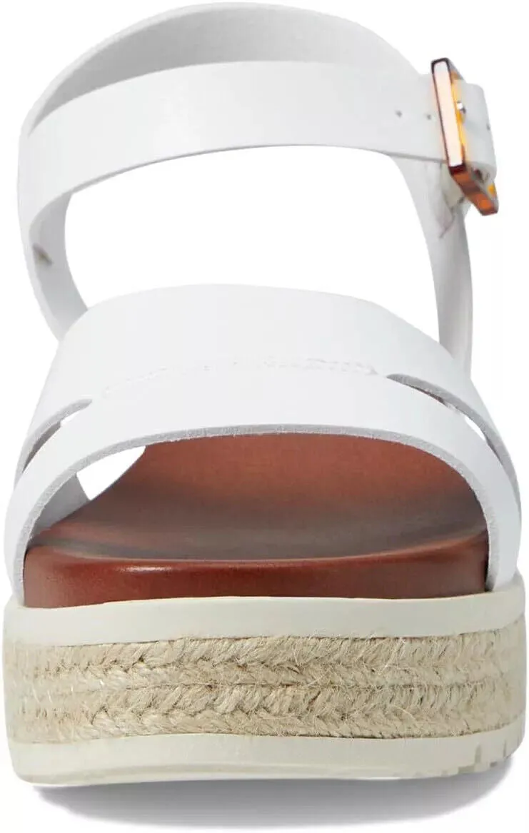 Women's Shoes MIA EVANA Platform Espadrille Wedge Sandals MH2326B WHITE